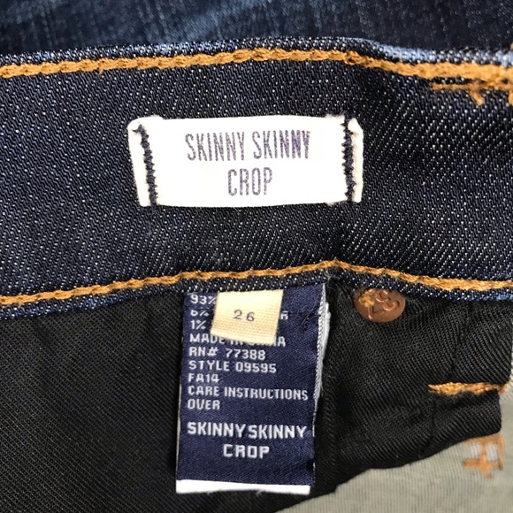 Madewell 93% Cotton Skinny Crop Women’s Jeans 26 - Picture 14 of 17